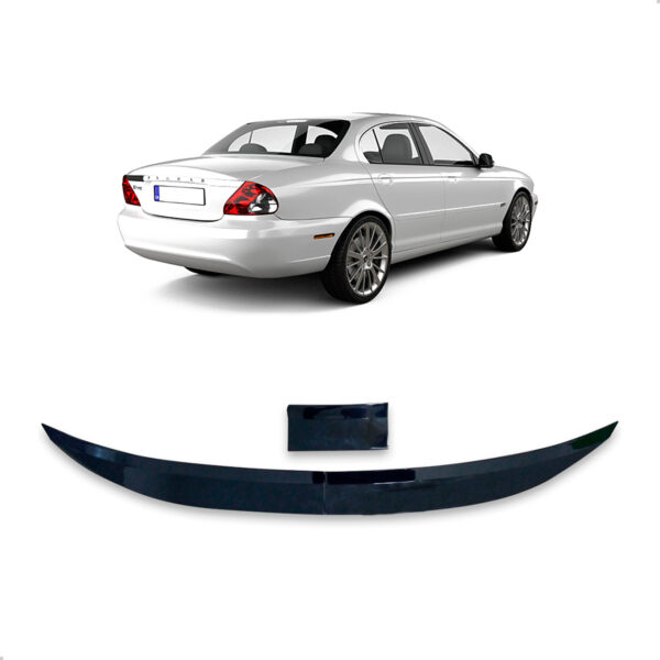 Aerofólio Para Jaguar X Type Sedan Black Piano Autocolante