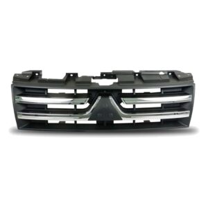 Kit Frente Pajero Full 08/14 Farois Parachoque Tela Milhas Preto