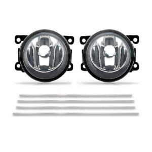 Jogo Friso Peugeot 307 Cromado Grade 2006 A 14 + Farol Milha