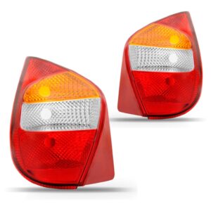 Kit Farol Com Lanterna Traseira Para Palio Fire 2001 A 2006