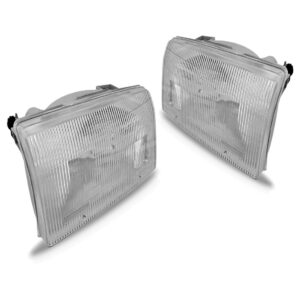 Kit Farol F250 F350 F4000 99 A 03 04 05 Com Sinaleira Âmbar - Esquerdo/motorista