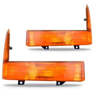 Kit Farol F250 F350 F4000 99 A 03 04 05 Com Sinaleira Âmbar - Esquerdo/motorista