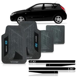 Friso Lateral I30 + Jogo Tapete Preto