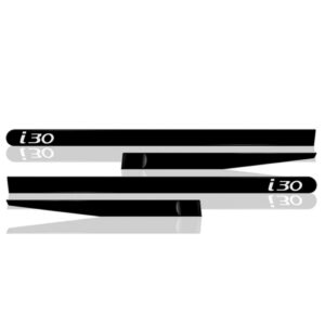 Friso Lateral I30 + Jogo Tapete Preto