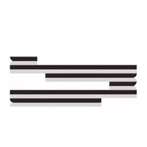 Friso Lateral Kadett/ipanema Gl 1996 A 1998 4p + Jogo Tapete