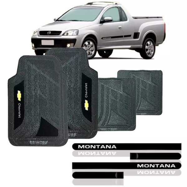 Friso Lateral Montana 06 A 2011 Personalizado + Jogo Tapete