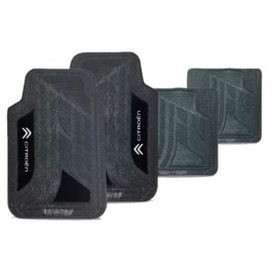 Kit Friso Lateral Citroen C3 Todos 4p Com + Jogo Tapete Pvc