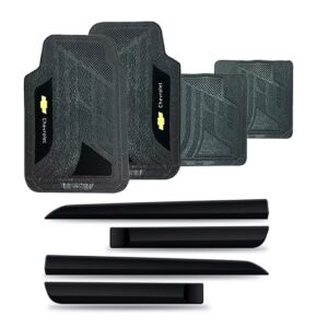 Kit Friso Lat. S10 Cabine Dupla +jogo Tapete Da Cor Cinza