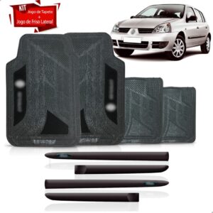 Friso Lateral Clio 2000 A 2011 2p Escrita Clio + Jogo Tapete