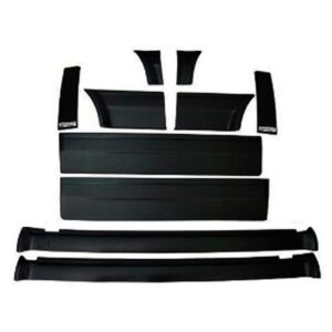 Friso Lateral Gol Gts 1988 A 1993 Preto + Jogo Tapete