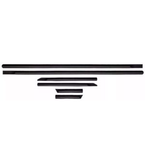 Friso Lateral Kadett Gs E Kadett Gsi Preto + Jogo Tapete Pvc