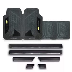 Friso Lateral Monza Gls 1991 A 1996 4p + Jogo Tapete Pvc