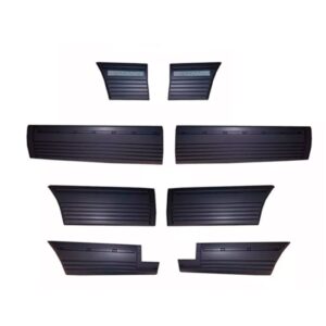 Friso Lateral Opala Diplomata 87 A 90 Preto 2p + Jogo Tapete