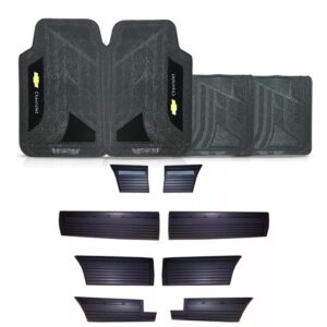 Friso Lateral Opala Diplomata 87/90 Preto 4p + Jogo Tapete. Preto