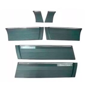 Friso Lateral Monza Classic 87 A 90 Cinza 25cm + Jogo Tapete Cinza