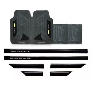 FRISO LATERAL CHEVETTE DL 1987 A 1990 + JOGO TAPETE