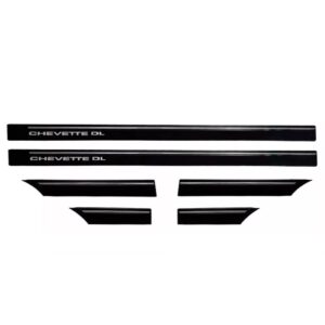 FRISO LATERAL CHEVETTE DL 1987 A 1990 + JOGO TAPETE