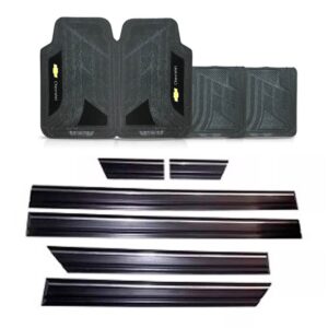 Friso Lateral Omega 92 A 1994 4p Colante Largo + Jogo Tapete