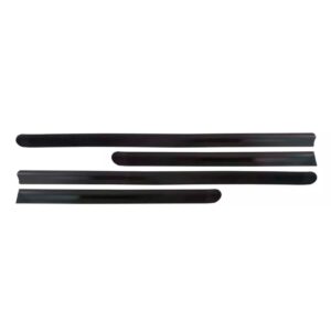 Friso Lateral Fiat Doblo 2002 A 2017 + Jogo Tapete Pvc