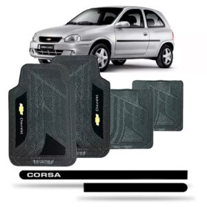 Friso Lateral Corsa 1994/1997 2p Personalizado + Jogo Tapete