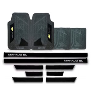 Friso Lateral Marajo Sl 1983 A 1986 Castelinho + Jogo Tapete