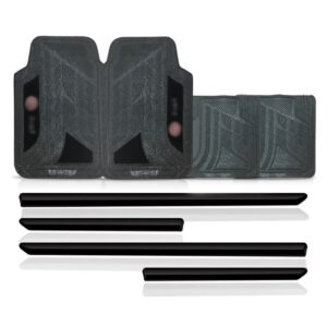 Friso Lateral Fiat Doblo 2002 A 2009 + Jogo Tapete.