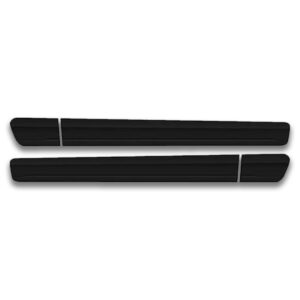 Kit Friso Lateral Saveiro Crosss Com Jogo Tapete Em Pvc