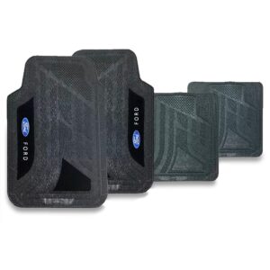 Kit Friso Lateral Fiesta 2005 A 2018 4p + Jogo Tapete Em Pvc