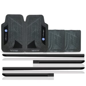 Kit Friso Lateral Fox 2003 A 2010 2 Portas Com Jogo Tapete