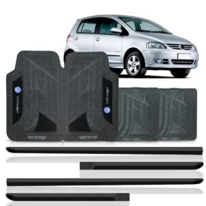 Friso Lateral Para Fox 2003 A 2010 4p + Jogo Tapete