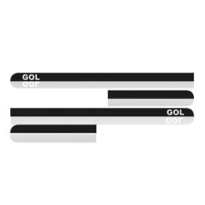 Kit Friso Lateral Gol 2013 A 2017 2 Portas Com Jogo Tapete