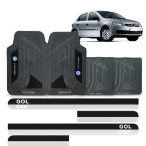 Borrachão Lateral Gol 2013/17 4p Personalizado + Jogo Tapete