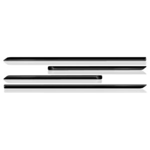 Friso Lateral Gol/voyage/fox G4 G5 Preto Liso + Jogo Tapete