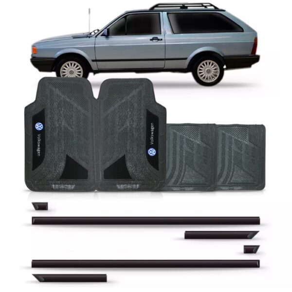 Friso Lateral Parati Cl 1987 A 1992 2p + Jogo Tapete