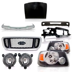 Kit Frente Ranger Completo 2005 2006 2007 2008 2009 Preto