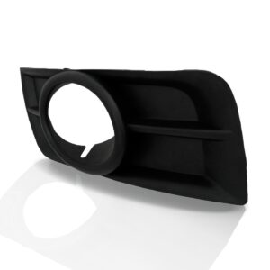 Par Tela Frontal Parachoque Moldura Farol Milha Cruze 12 13 Preto