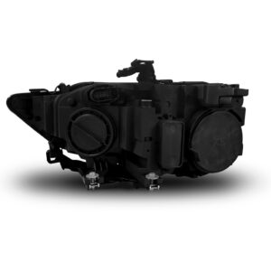 PAR FAROL AUDI A4 2013 A 2015 FOCO DUPLO MASCARA NEGRA TYC