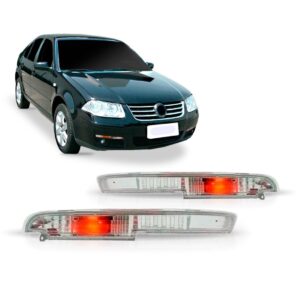 Par Sinaleira Parachoque Bora 2008 2009 10 Cristal Fitam - Cristal