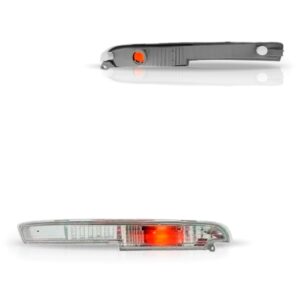 Par Sinaleira Parachoque Bora 2008 2009 10 Cristal Fitam - Cristal