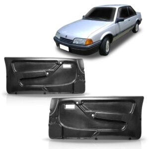 Par Forro Porta Monza 1991 A 1995 Dianteiro 2 Portas Preto