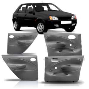 Kit Forro Porta Fiesta 4 Pts 96/02 Jogo Completo Manual 4 Pç