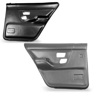 Kit Forro Porta Santana 1991 A 1998 Dianteiro E Traseiro Cinza