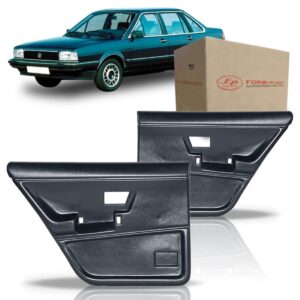 Par Forro Porta Santana 1985 A 1990 04 Portas Traseiro Preto