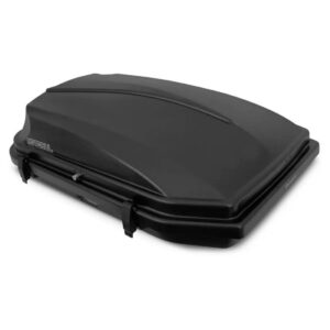 Rack Teto Mobi 2016 A 2018 Preto Aluminio Com Maleiro 270 Preta