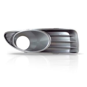 Par Moldura Grade Milha Linea 08 09 10 11 12 13 Cinza - Preto