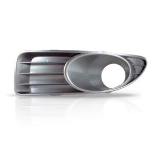 Par Moldura Grade Milha Linea 08 09 10 11 12 13 Cinza - Preto