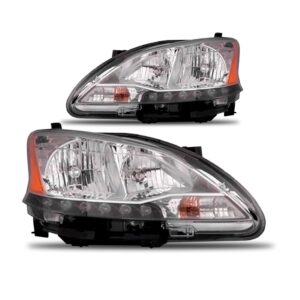 Par Farol Sentra 2014 2015 2016 2017 Com Led Marca Eagle