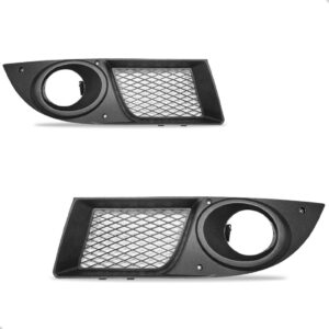 Par Grade Parachoque Moldura Milha Doblo 2009 A 2013 C/furo