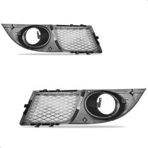 Par Grade Parachoque Moldura Milha Doblo 2009 A 2013 C/furo