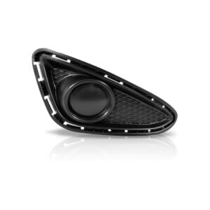 Par Moldura Grade Farol Milha Hb20 Sem Furo Milha Preto Ambos Os Lados